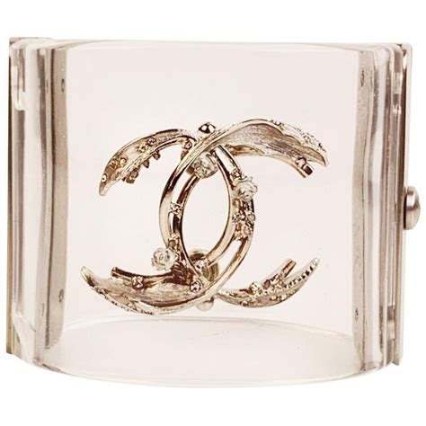 chanel clear cuff price|Chanel bracelet for sale.